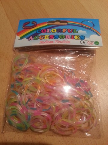 Loom Bands Glow in the Dark assorti