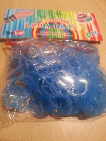 Loom Band Glow in the Dark Blauw