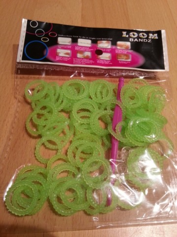 Pearl bands lichtgroen