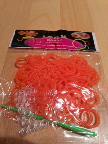 Pearl bands oranje