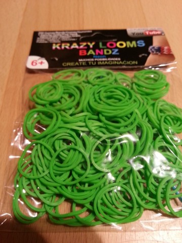 Loom Bands uni lichtergroen