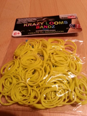 Loom Bands uni geel